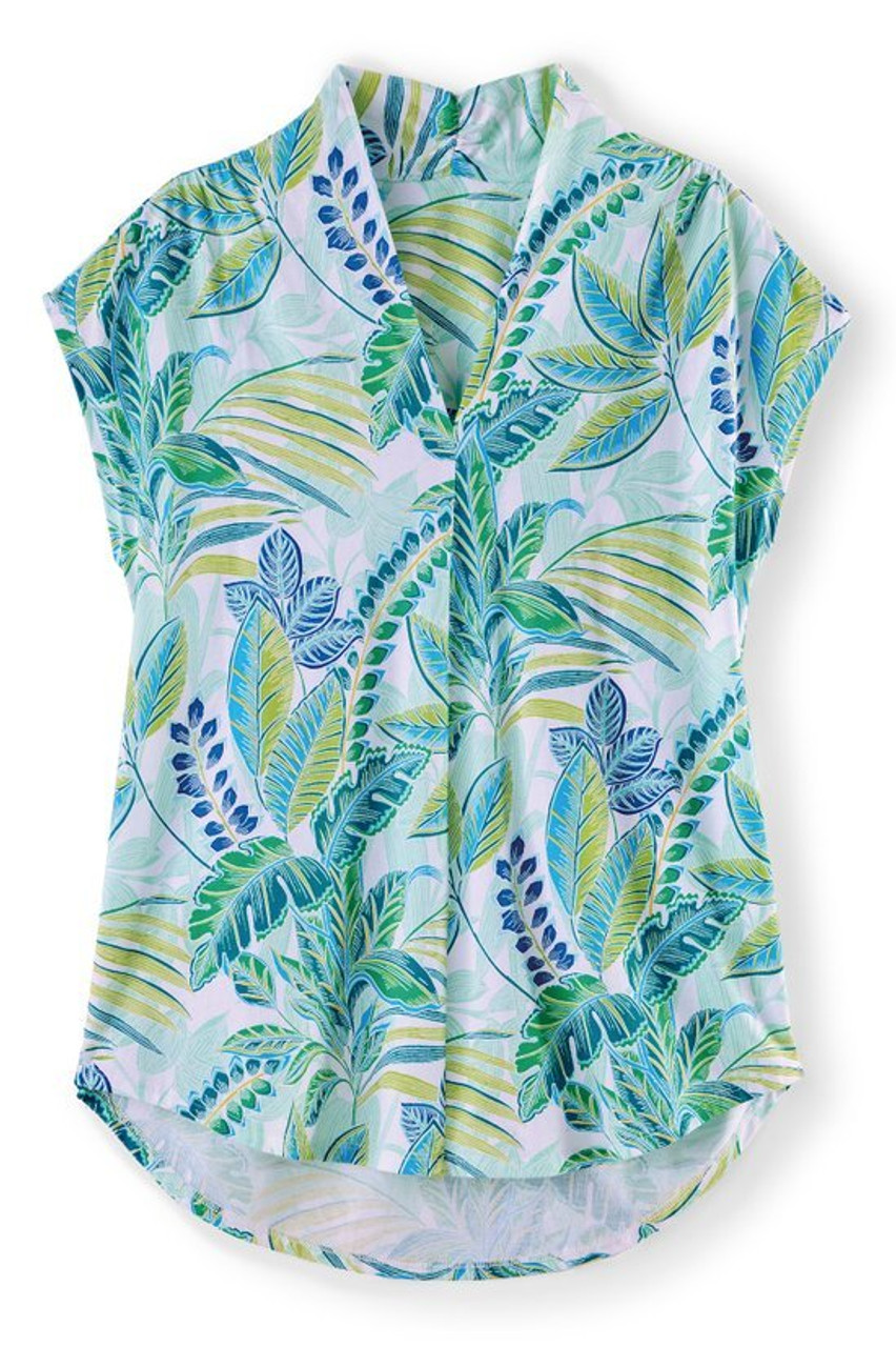 Twilight Luau Printed Tunic