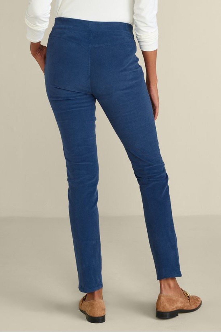 Rockland Corduroy Slim Leg Pull On Pants