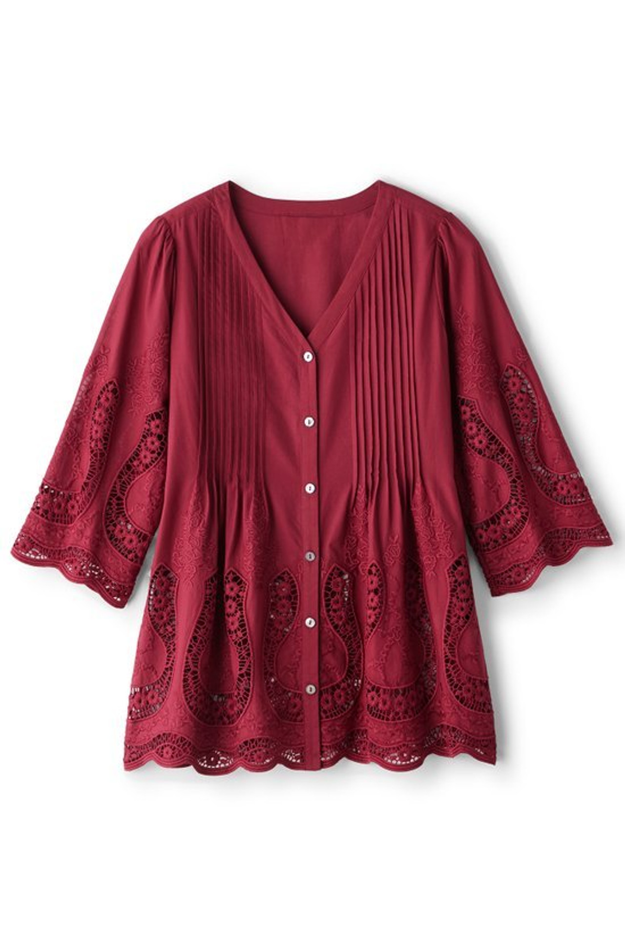 Trella Eyelet Top1203