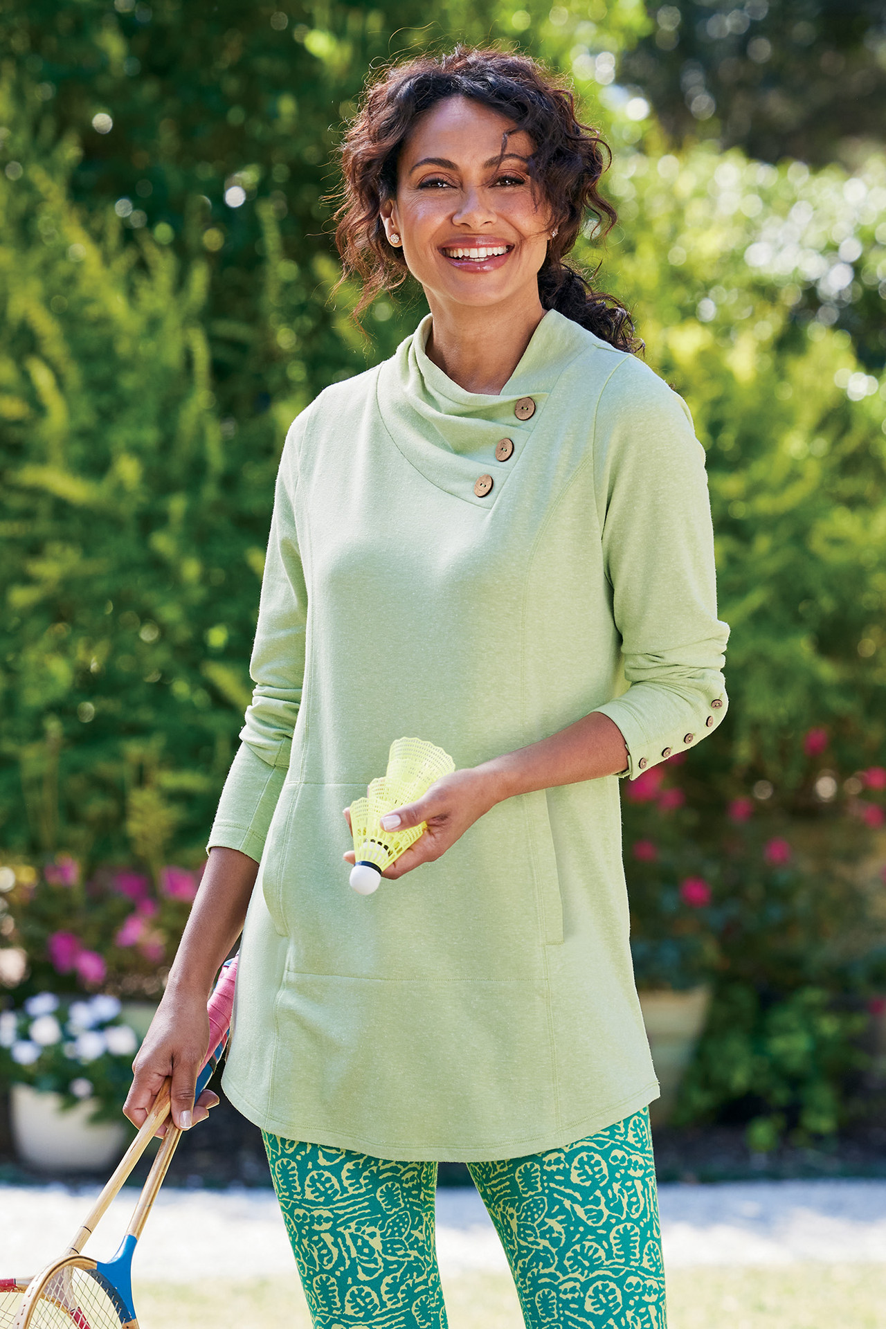 Brinley French Terry Tunic