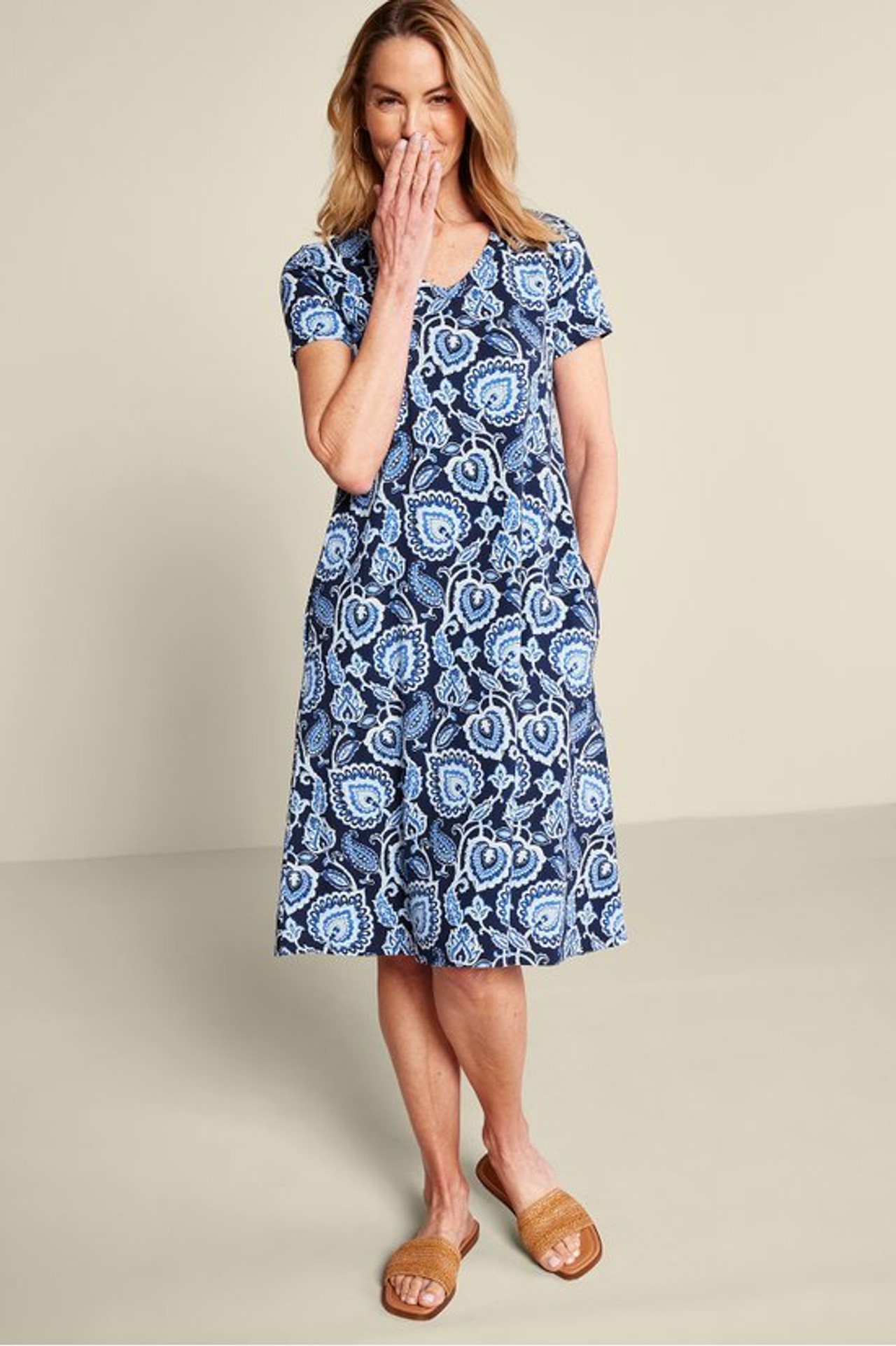 SoftEssential™ Supima® T-Shirt Dress