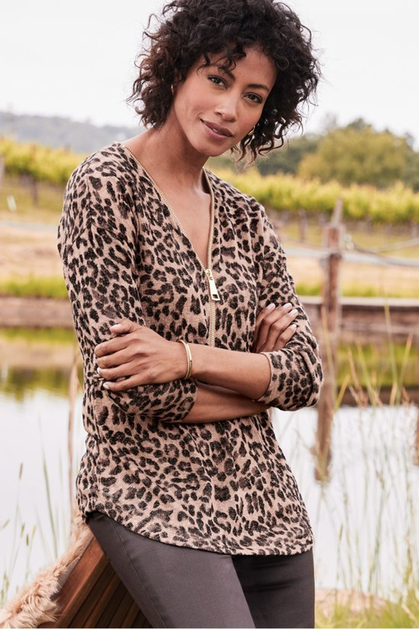 Valentina Zip Sweater   2216