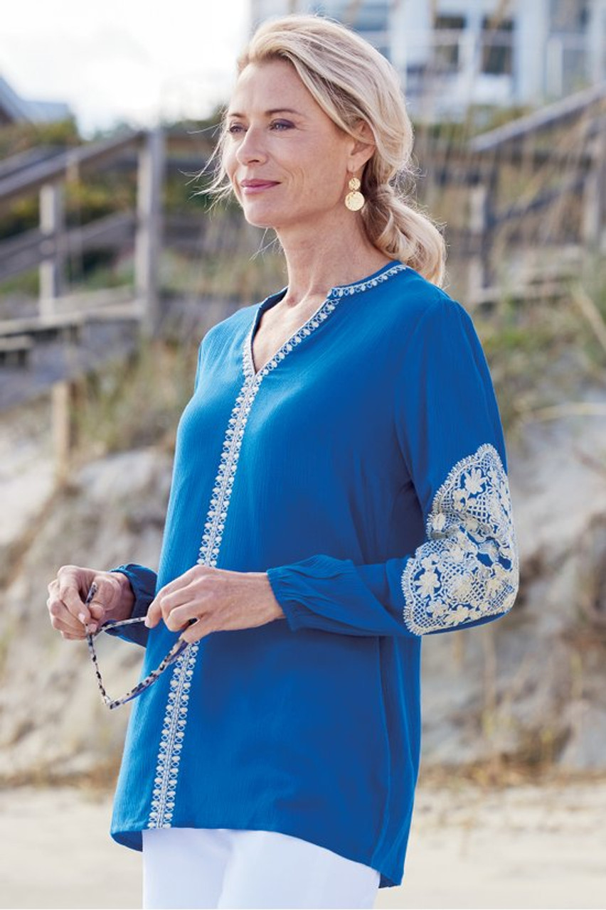 Keera Gauze Tunic
