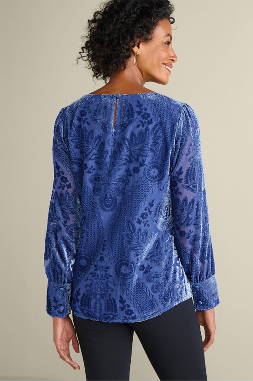 Vanetta Velvet Top   2228