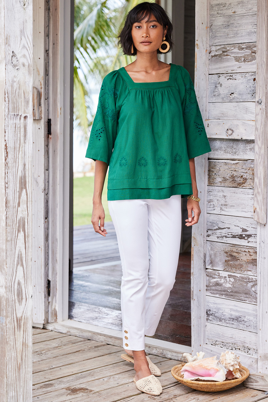 SoftEssential™ SUPERLA Slim Leg Crop Pants1194