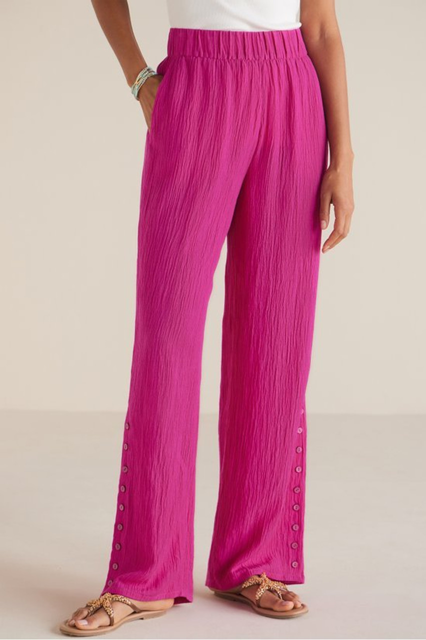 Oceo Gauze Wide-Leg Pants1474