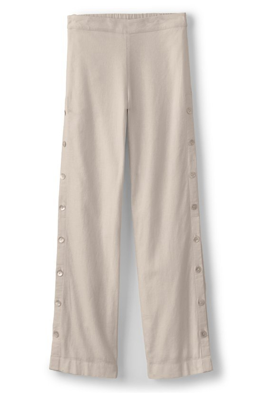 Sonoma Linen Blend Wide Leg Pants