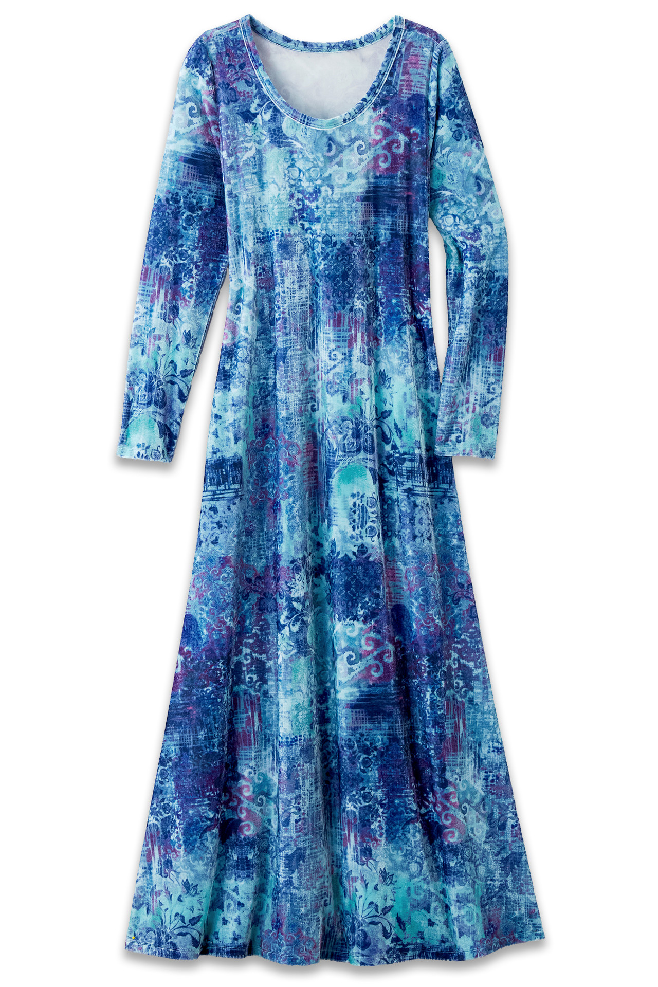 Santiago Stretch Velvet Dress1562