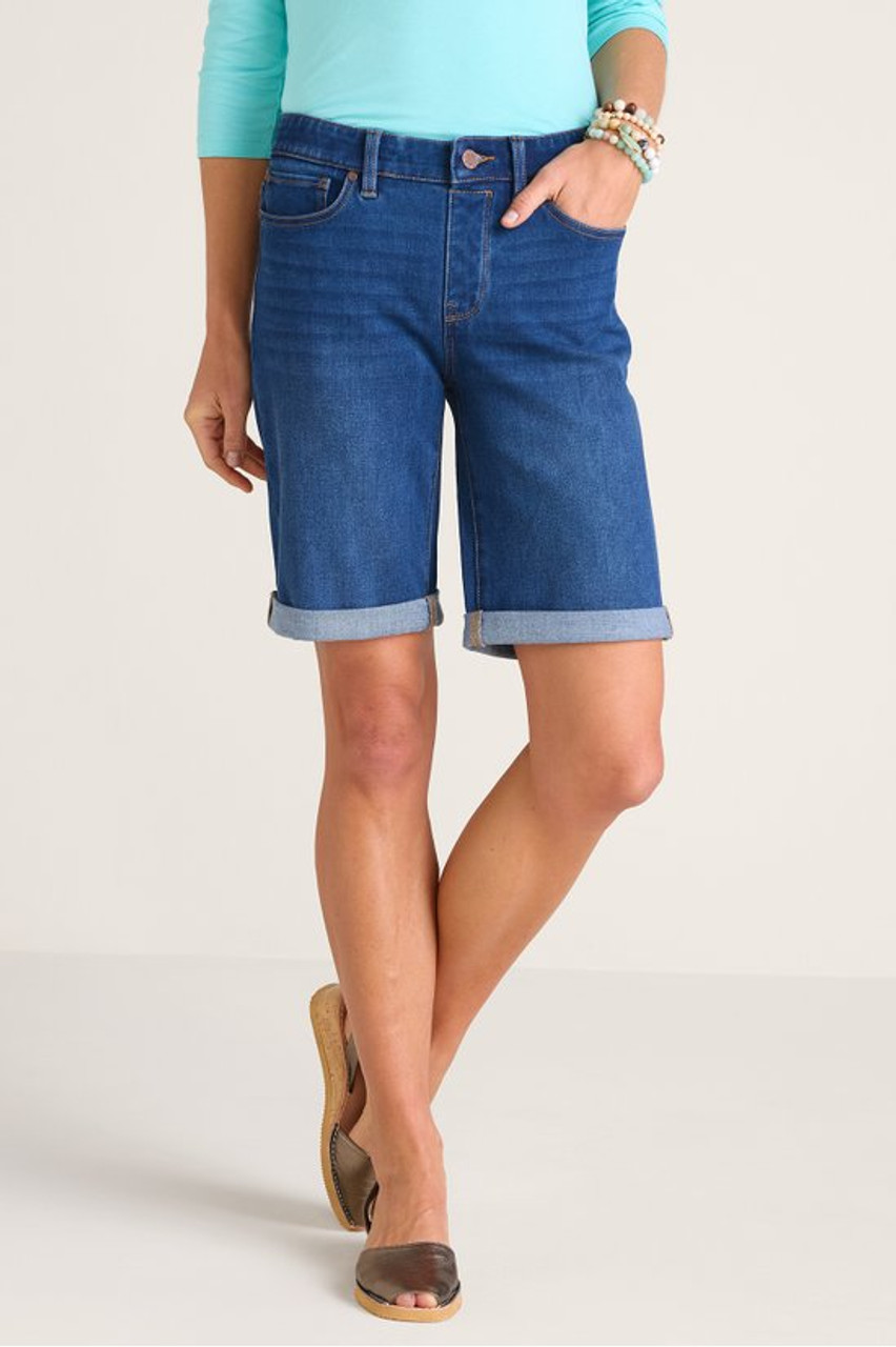 Ultimate Denim Pull On Relaxed Shorts