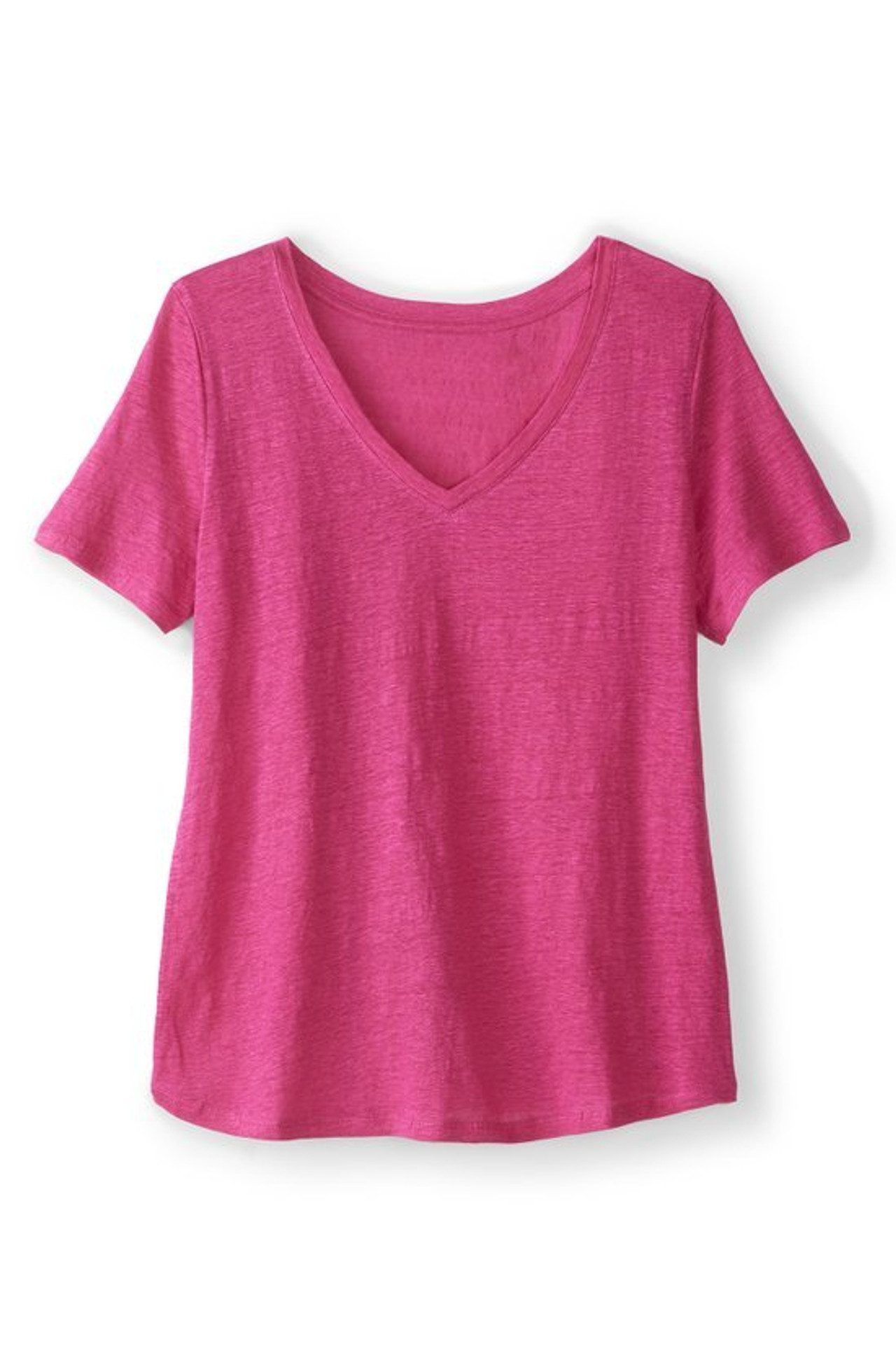 Aubrey Linen Slub Tee
