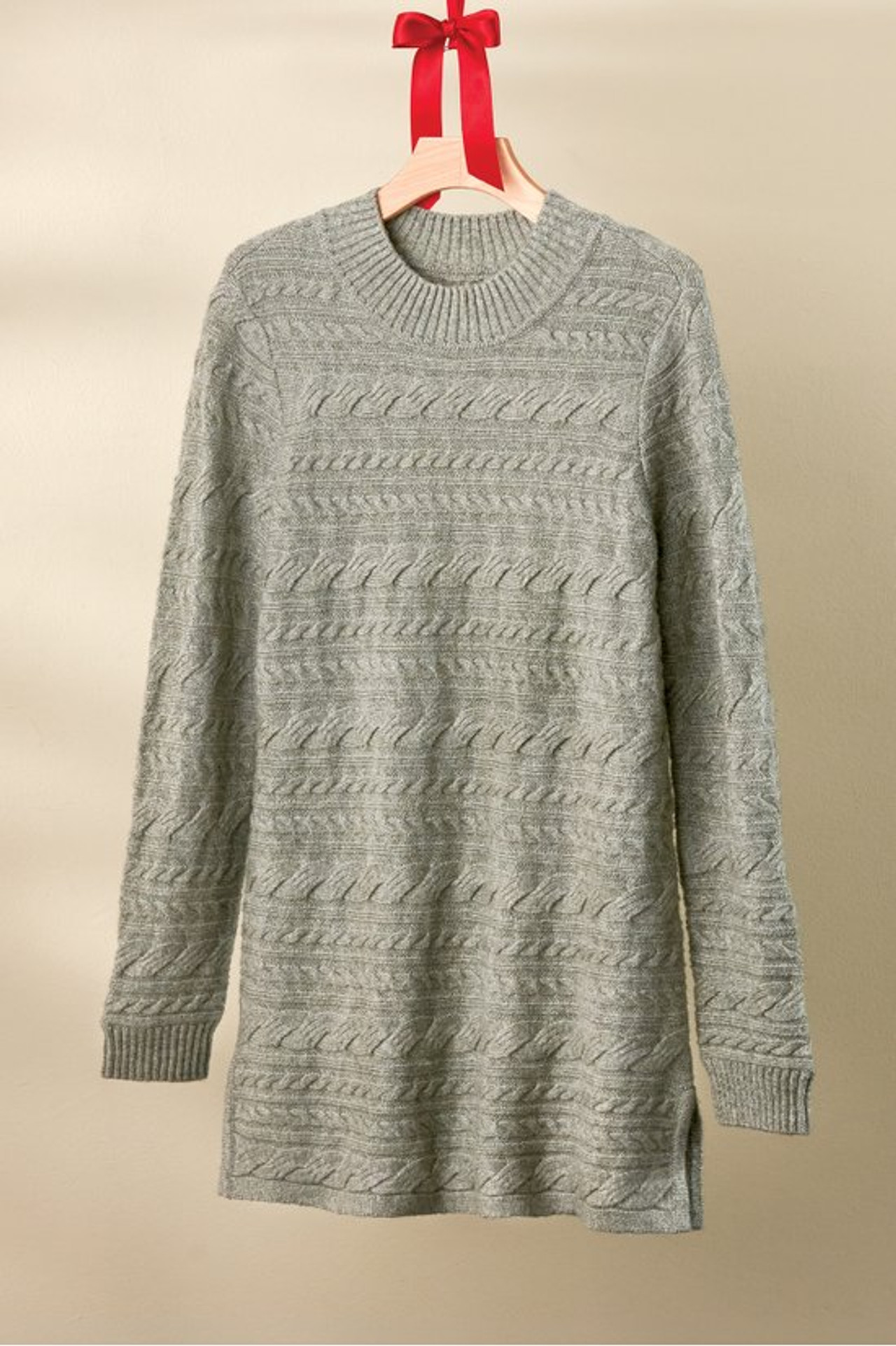 Alena Cable Sweater Tunic