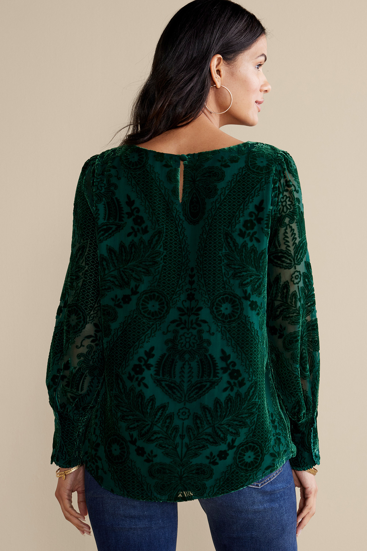 Vanetta Velvet Top   2228