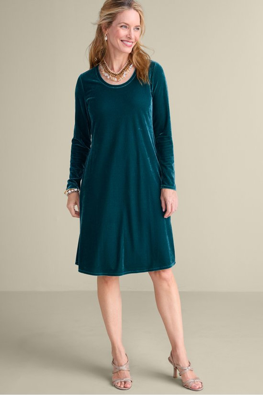 Short Santiago Velvet Dress
