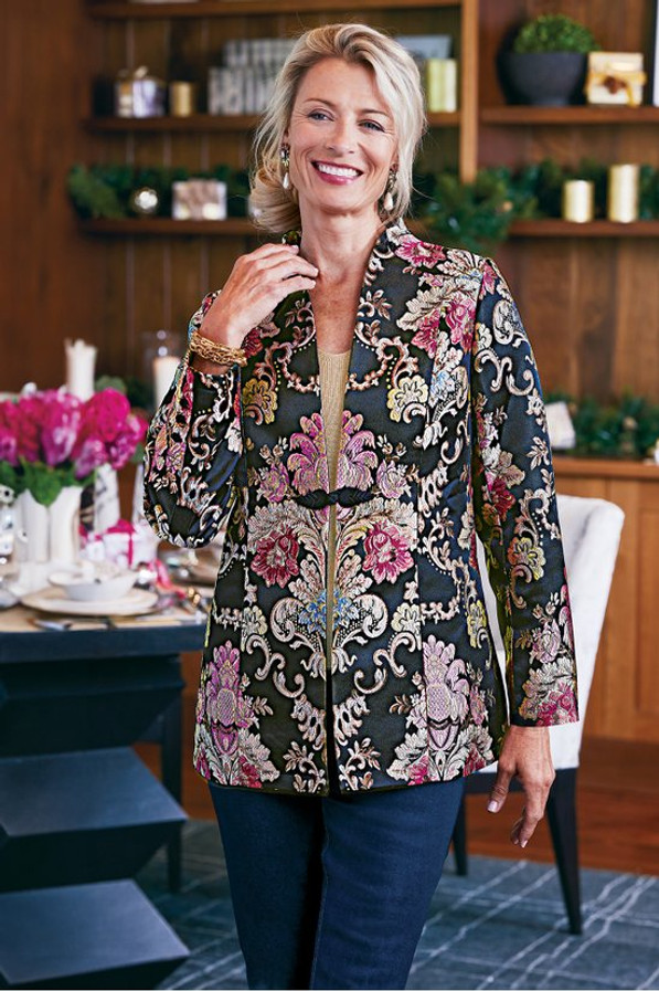 Branca Jacquard Jacket