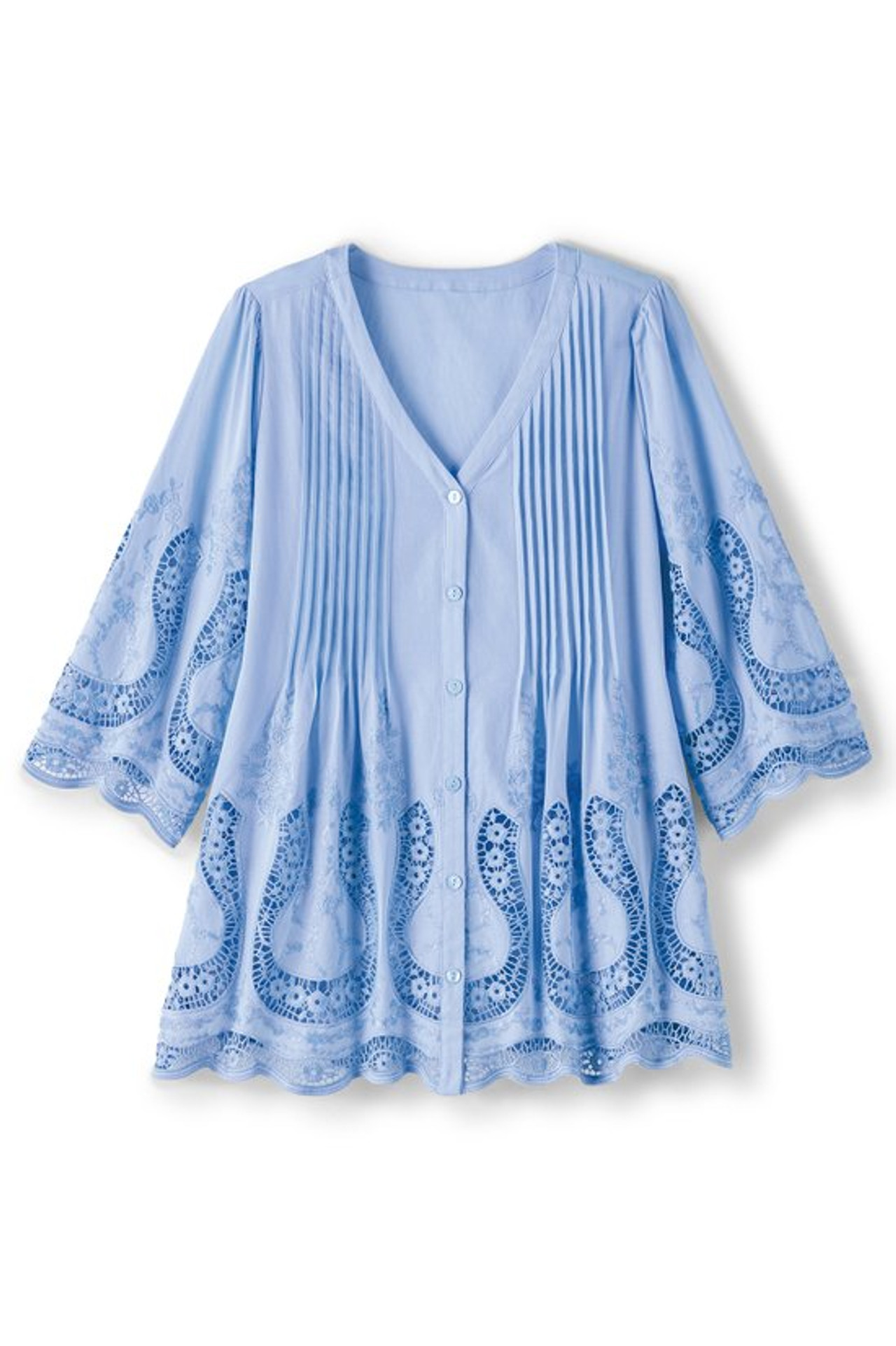 Trella Eyelet Top1203