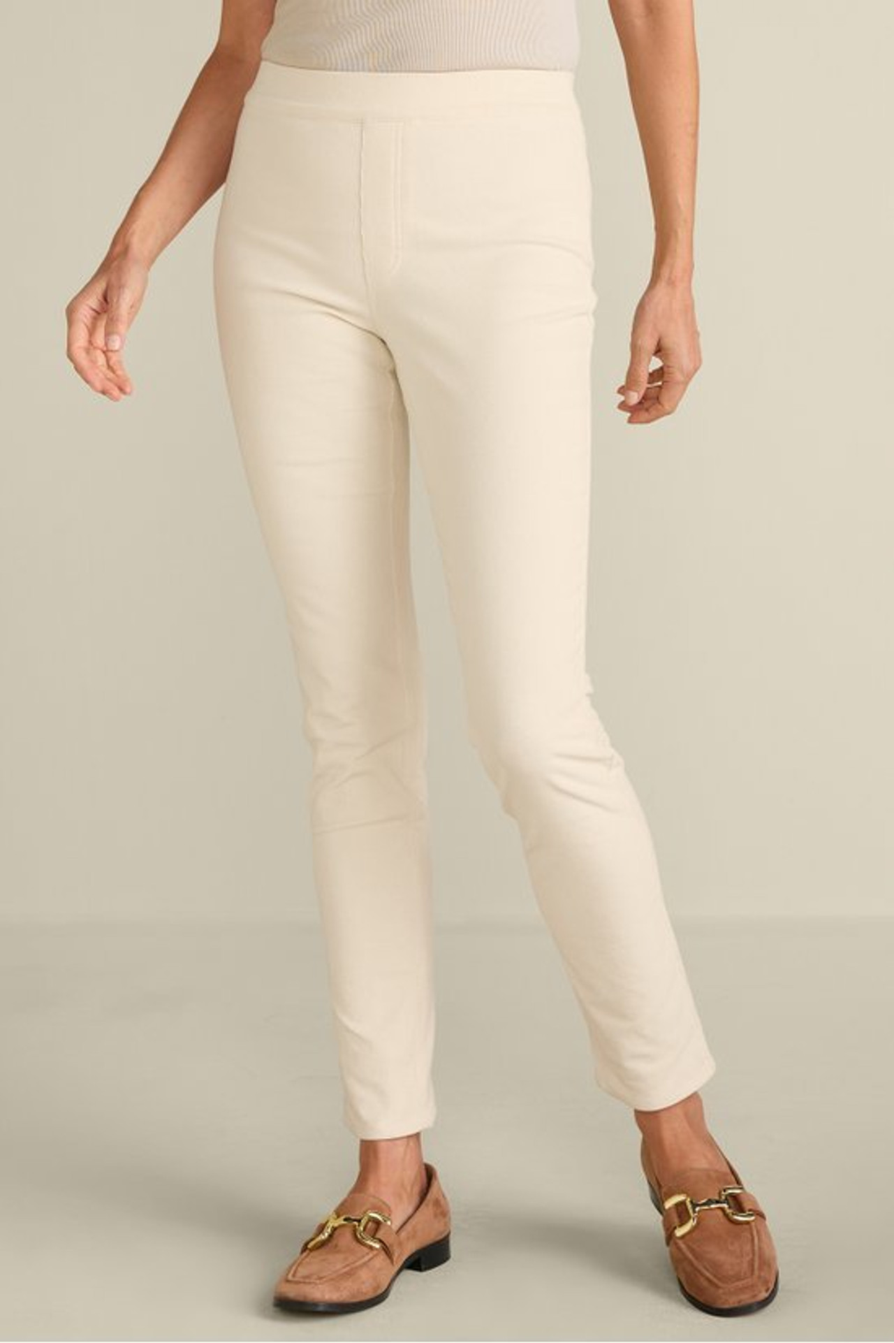 Rockland Corduroy Slim Leg Pull On Pants