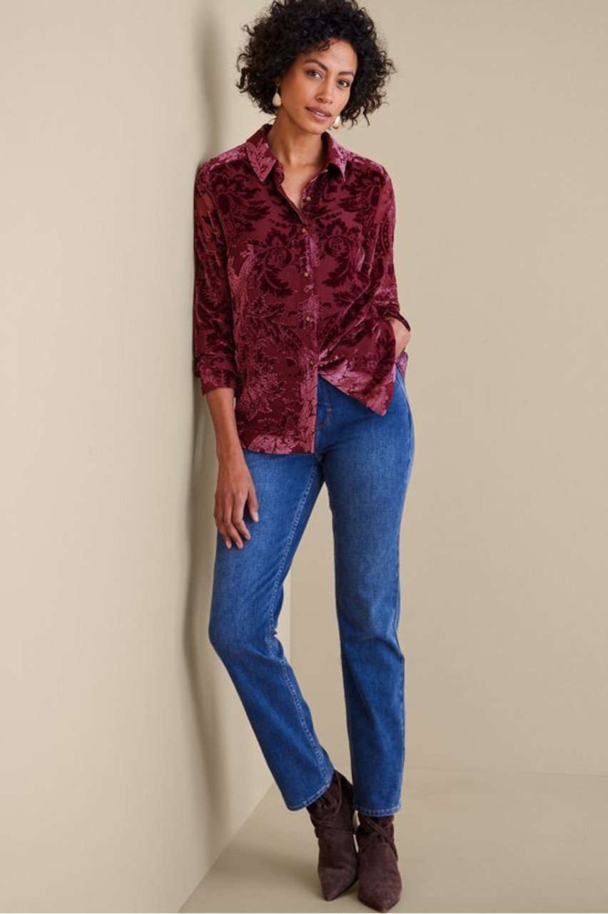 Floreat Velvet Shirt
