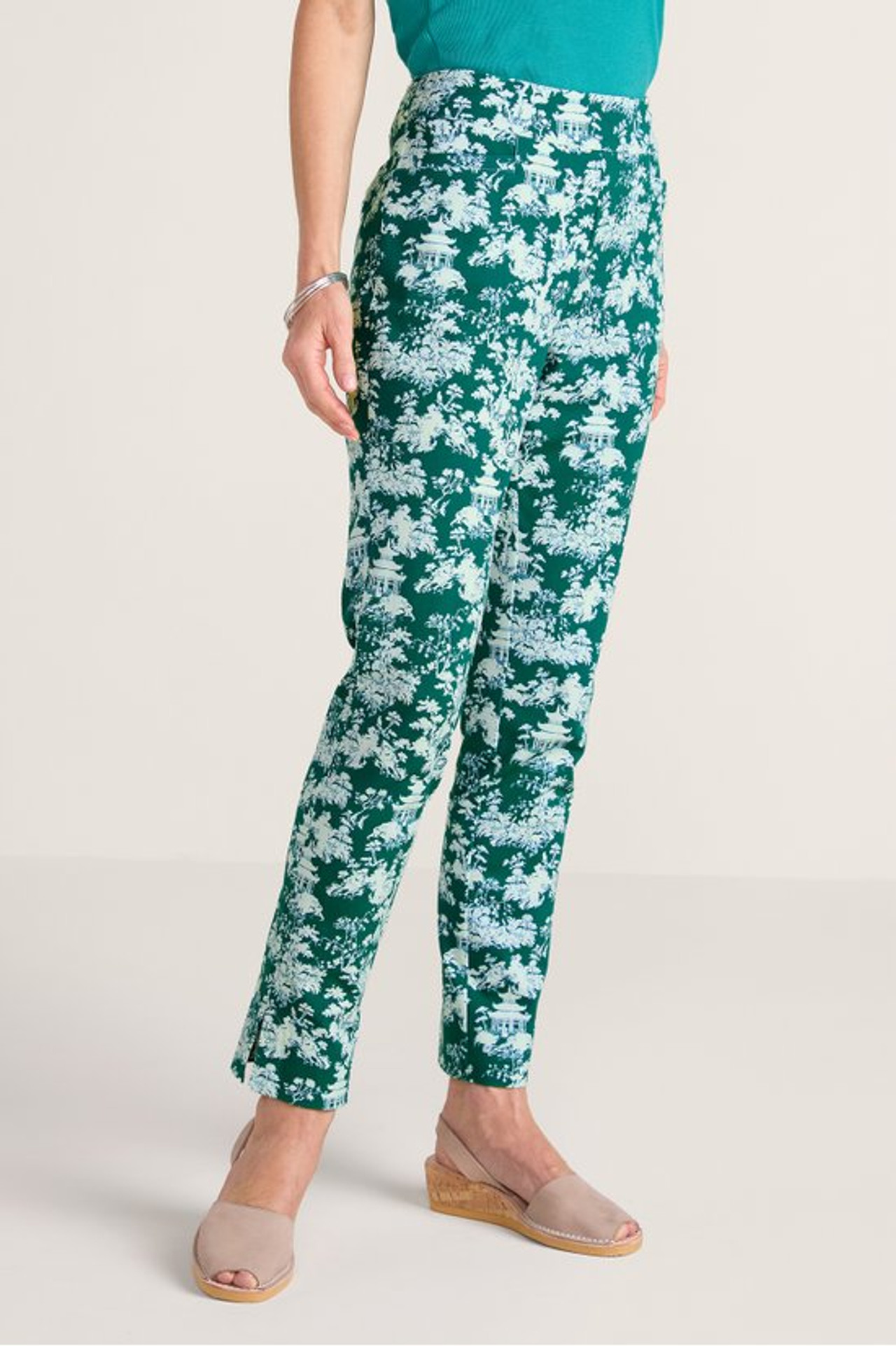 SoftEssential™ SUPERLA Slim Leg Ankle Pants1179