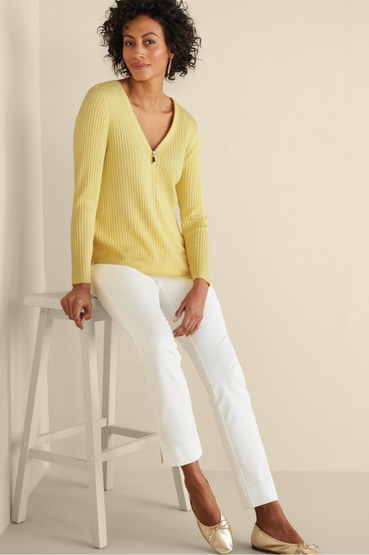 SoftEssential™ Ribbed Valentina Sweater