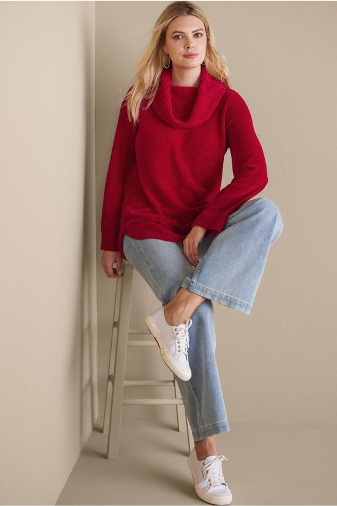 Soft Winds Chenille Tunic Sweater