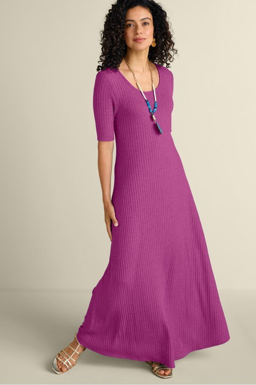 Textured Short Sleeve Santiago Dress