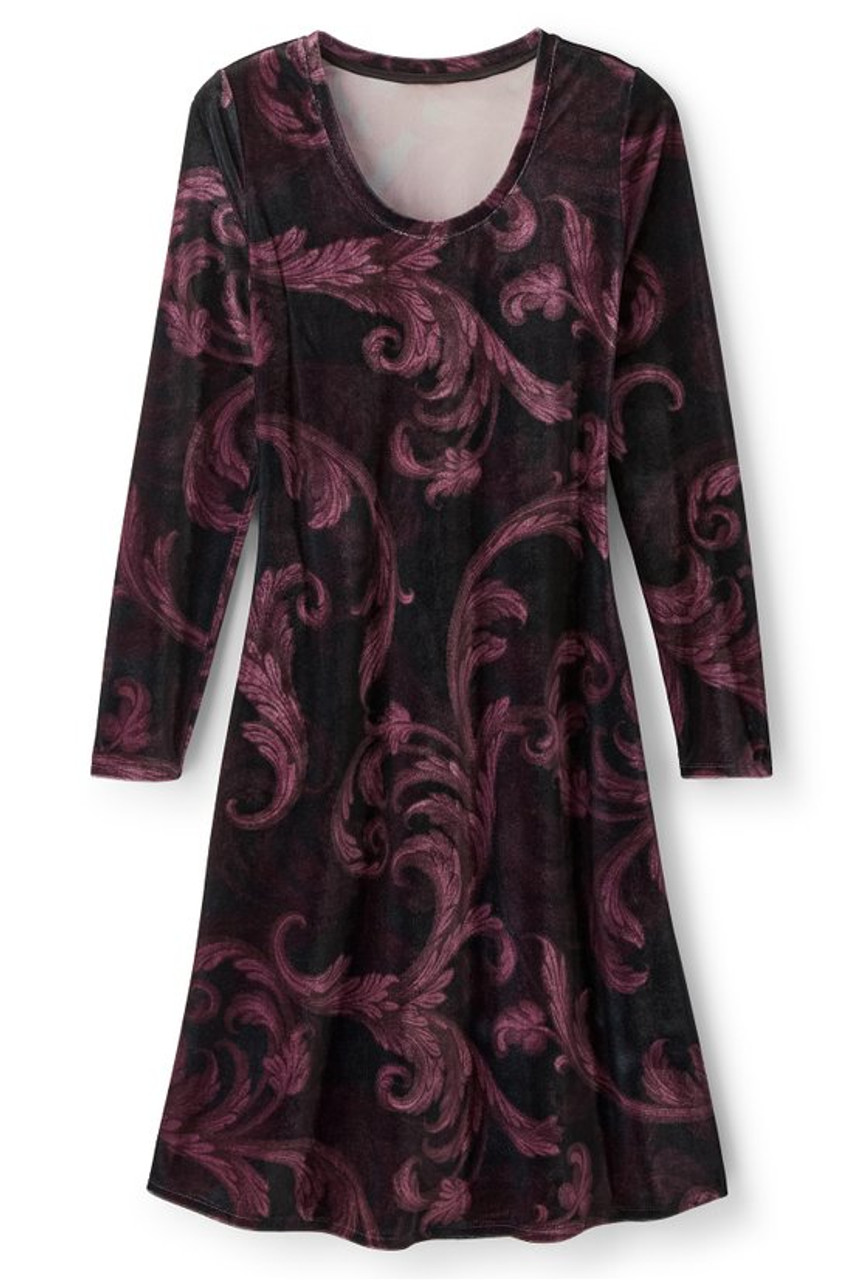 Short Santiago Velvet Dress