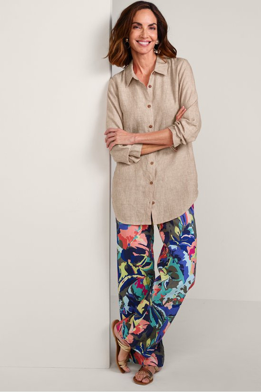 Outer Banks Linen Big Shirt