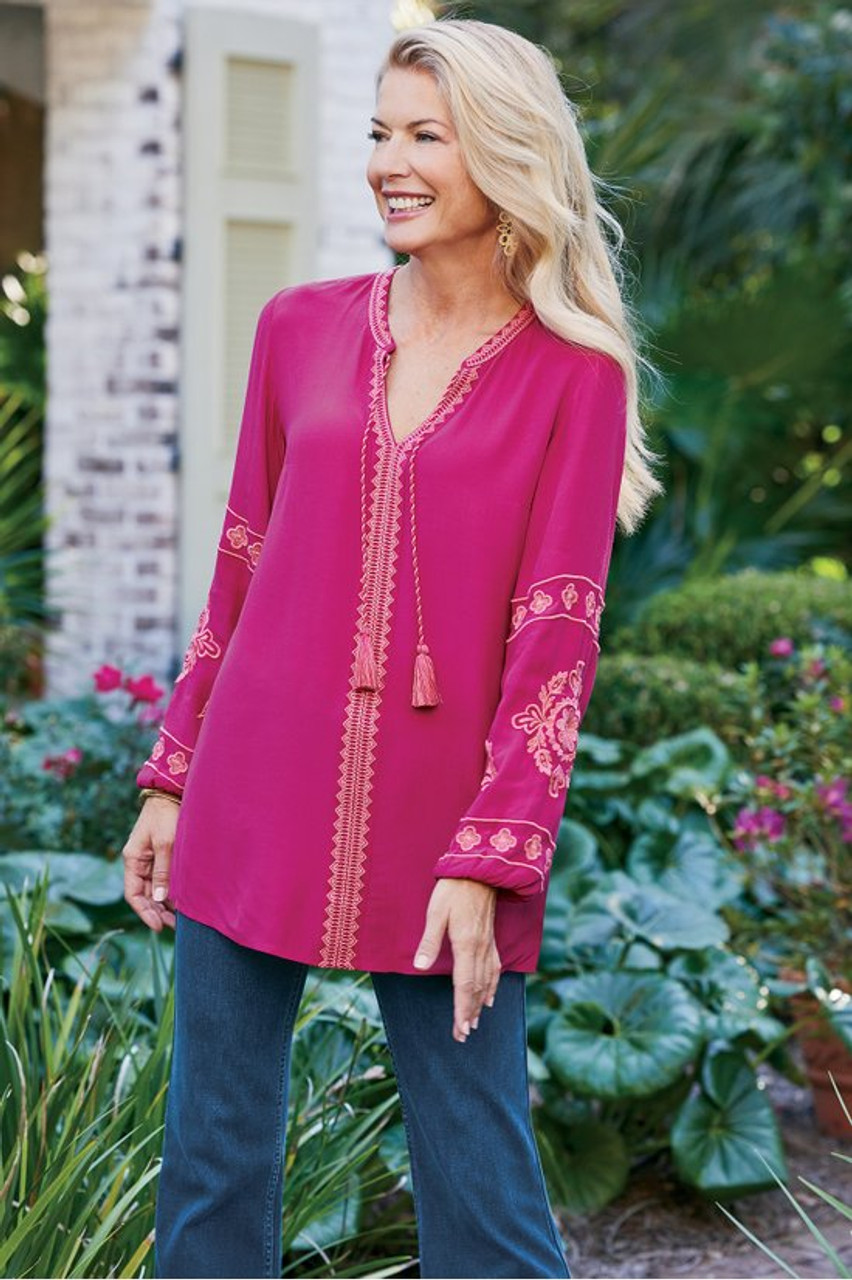 Annaka Embroidered Tunic
