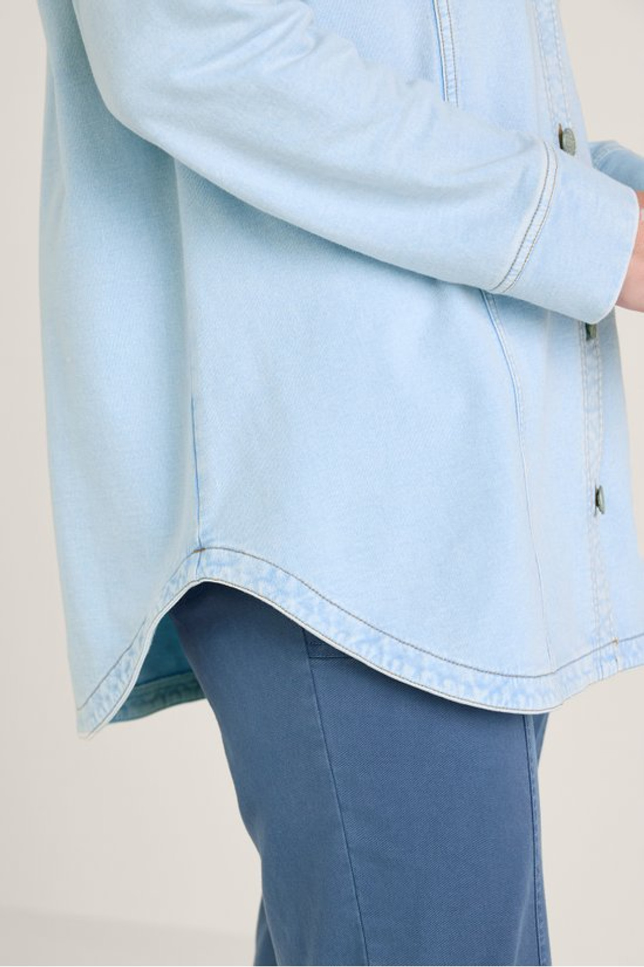 Lorelei French Terry Button Front Tunic