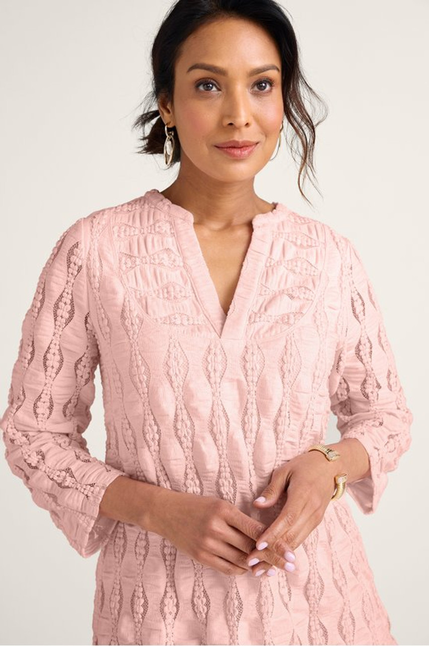 Priya Knit Lace Tunic