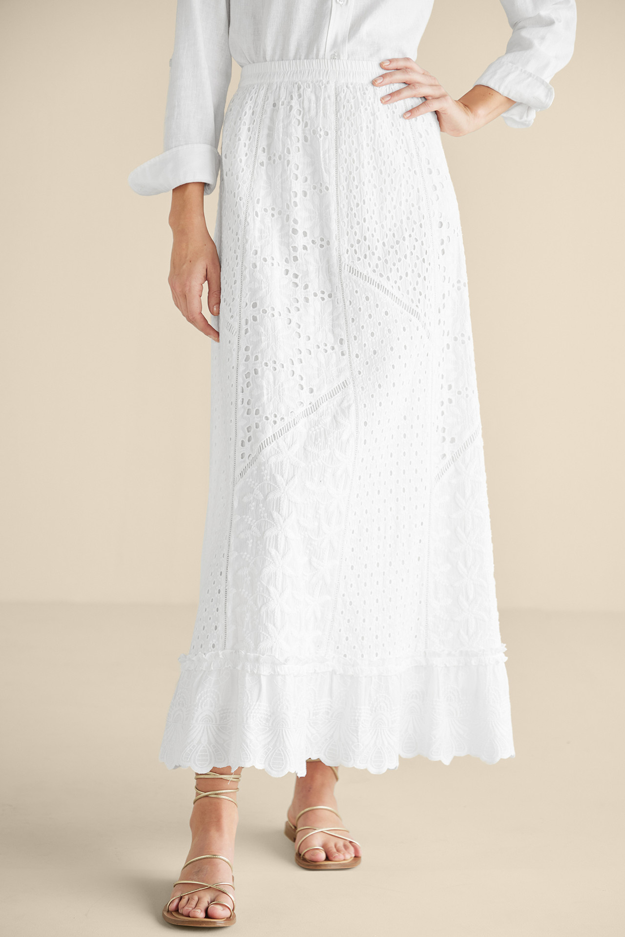 Porfiria Embellished Skirt