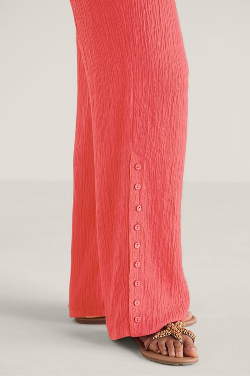 Oceo Gauze Wide-Leg Pants1474