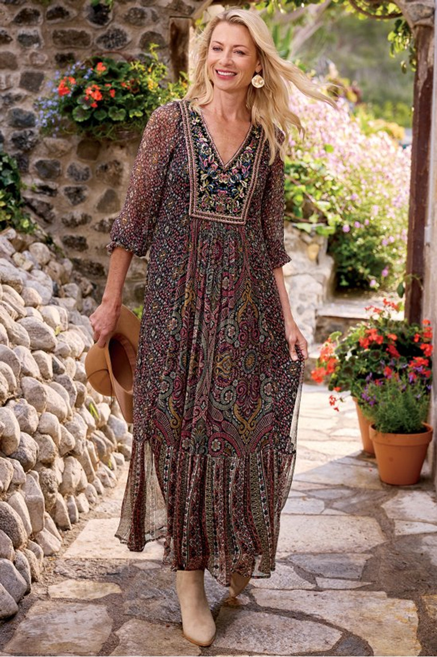 Zellige Maxi Dress