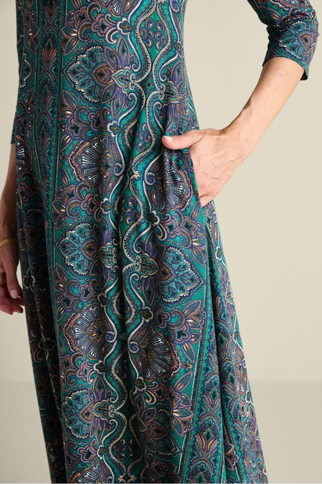 Santiago 3/4 Sleeve Dress1183