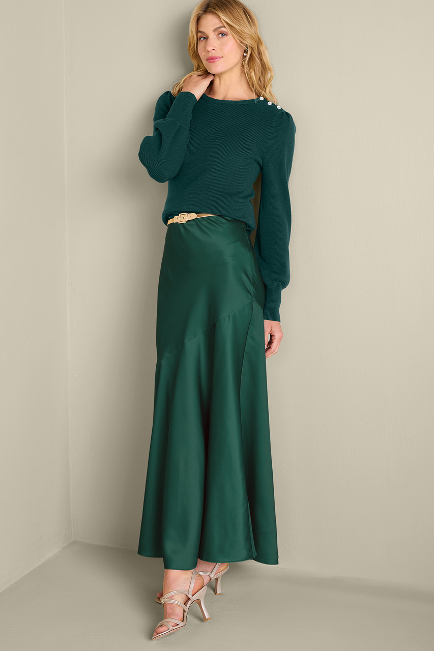 Tyla Button Shoulder Sweater