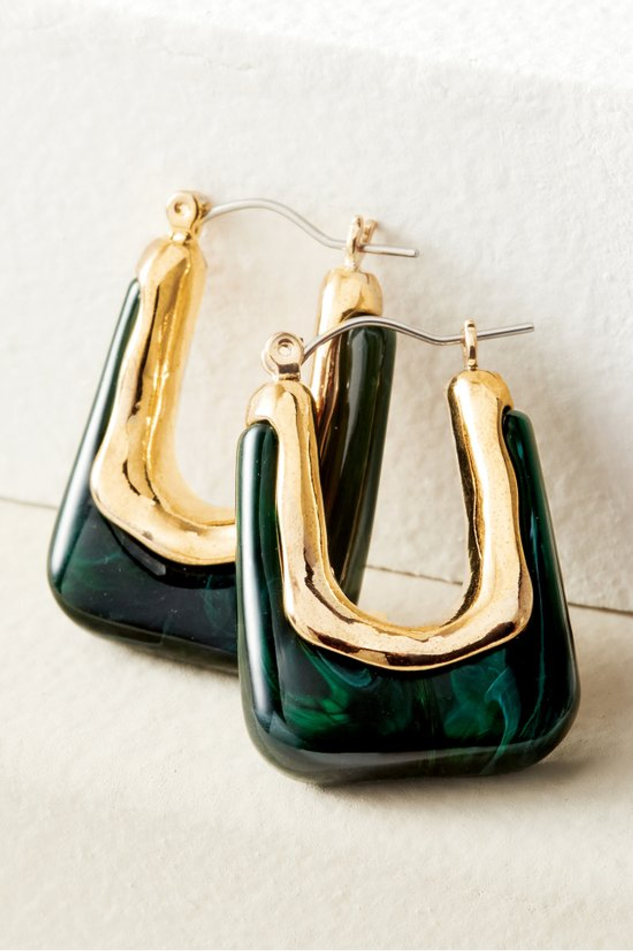 Parker Square Hoop Earrings