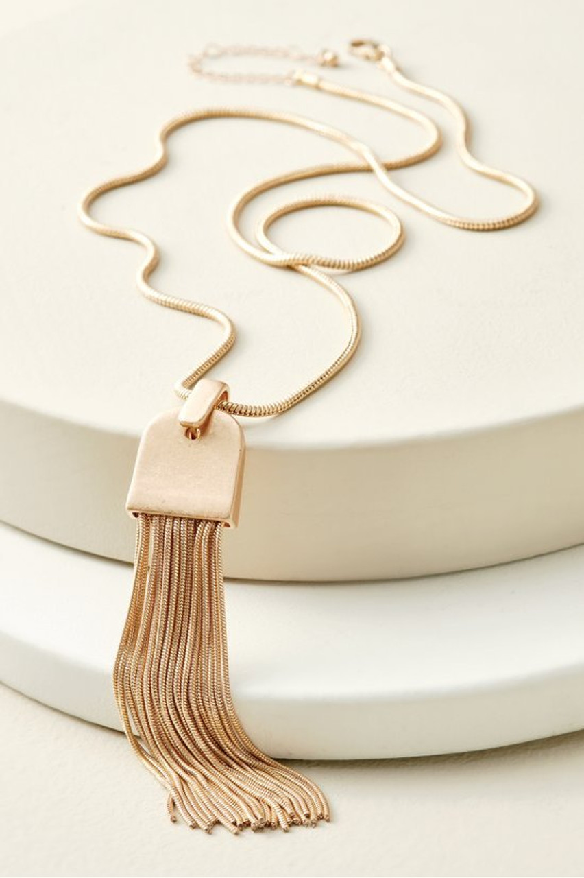 Laurana Tassel Necklace