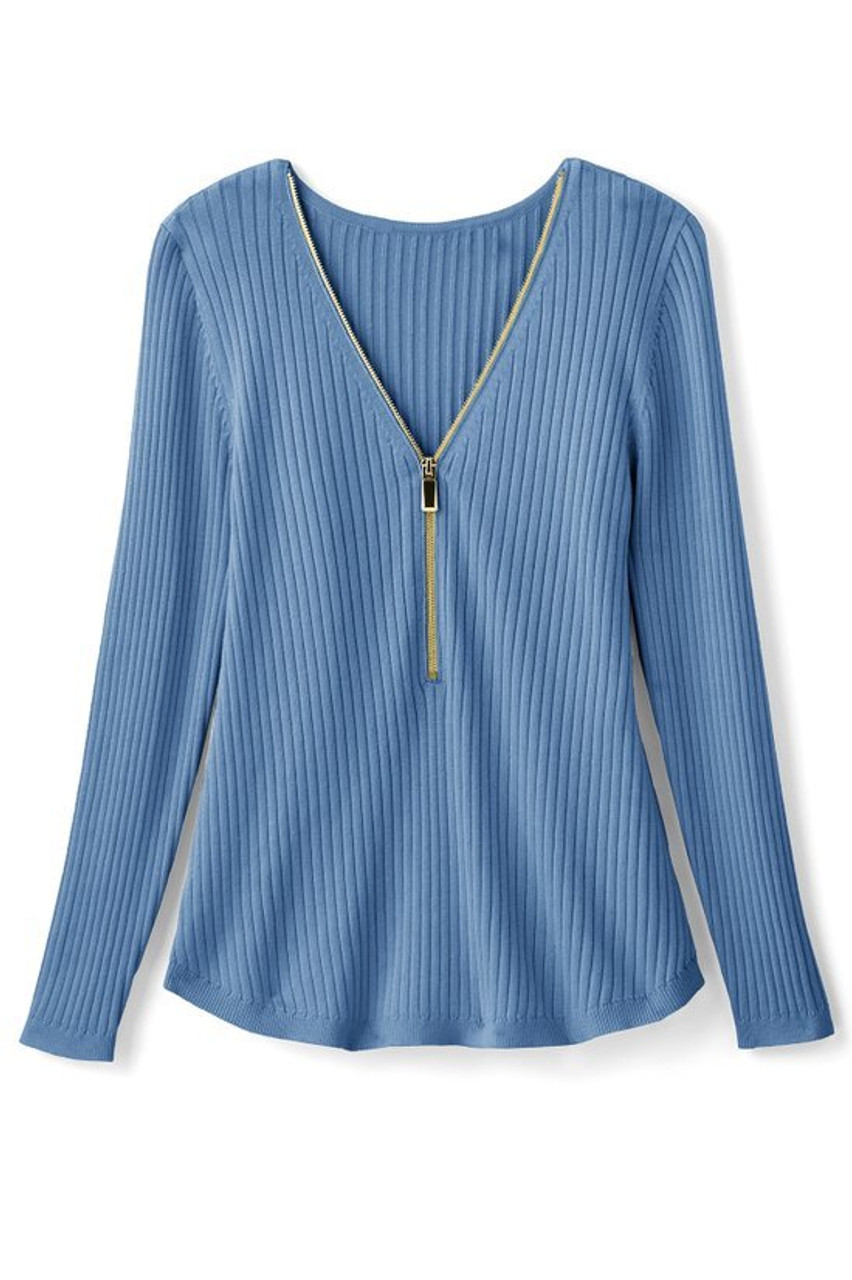 SoftEssential™ Ribbed Valentina Sweater