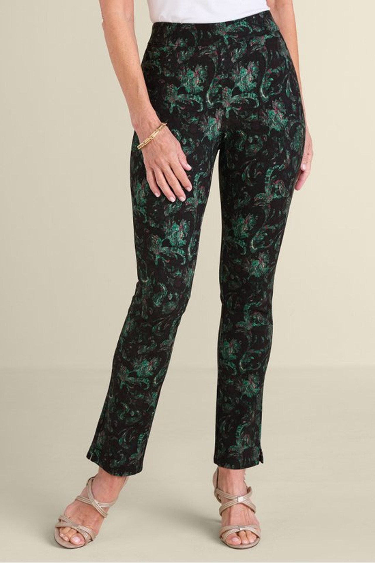 SoftEssential™ Ponte Slim Leg Pants1182