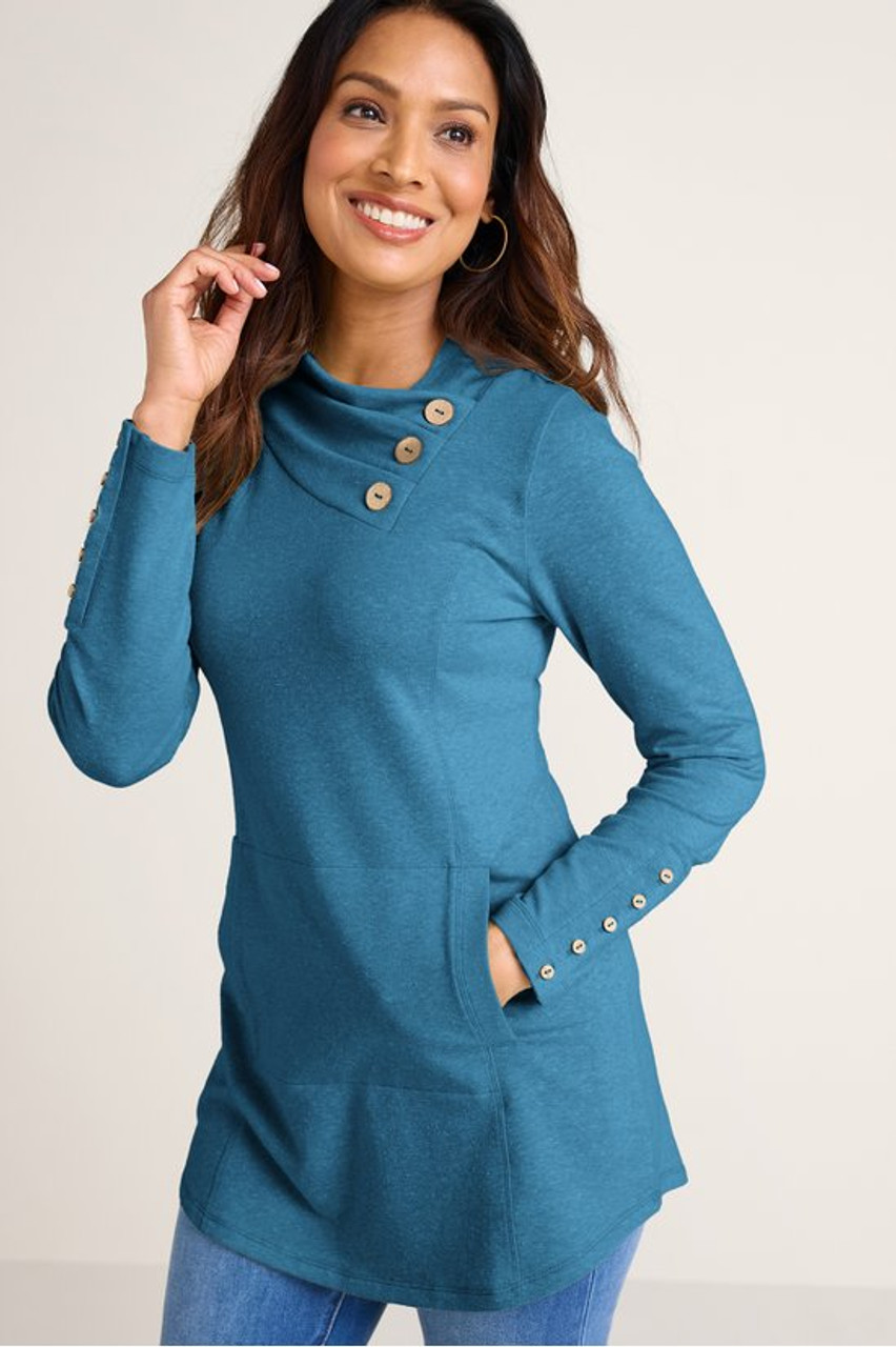 Brinley French Terry Tunic