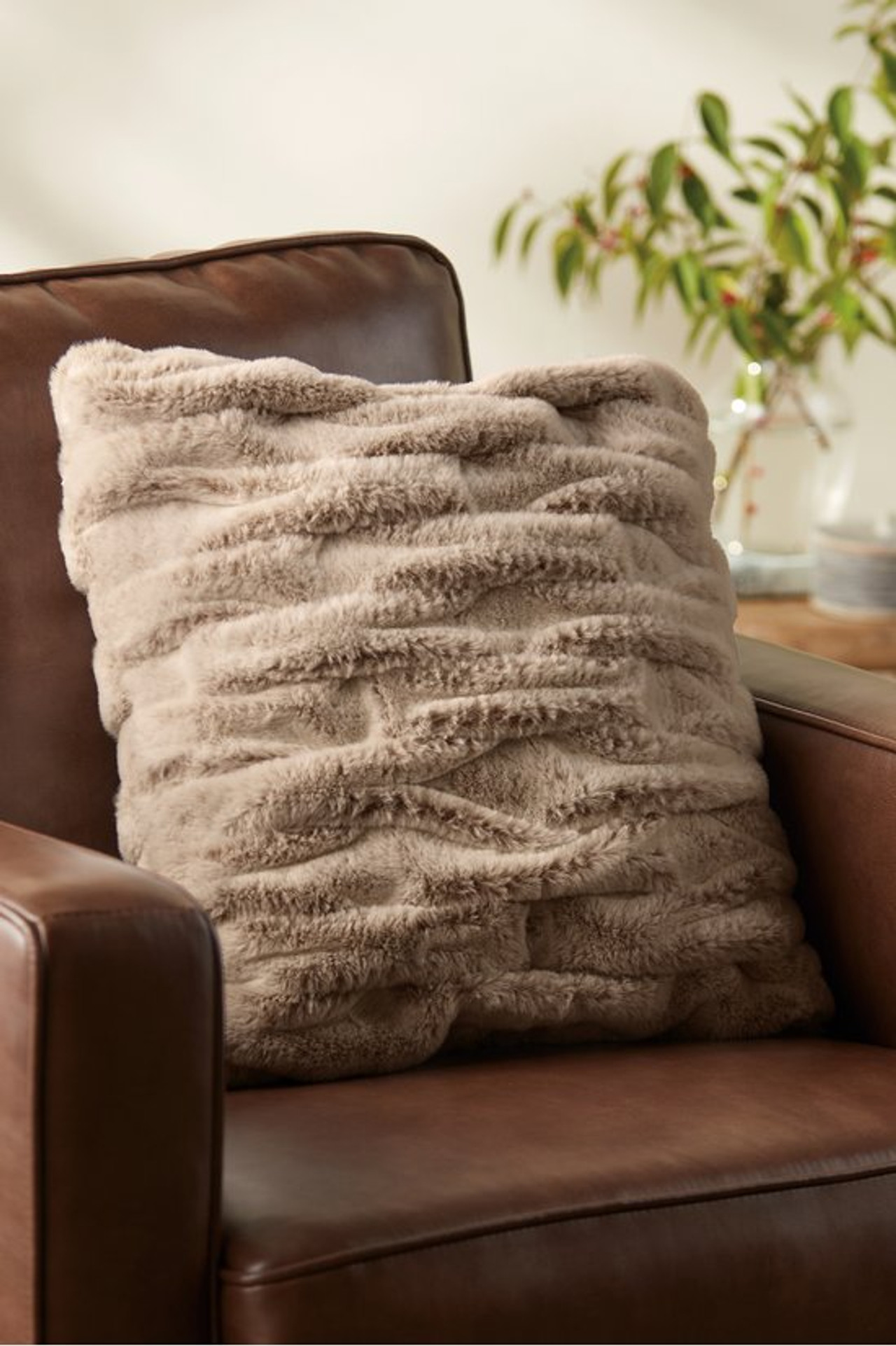 La Parisienne Faux Fur Pillow
