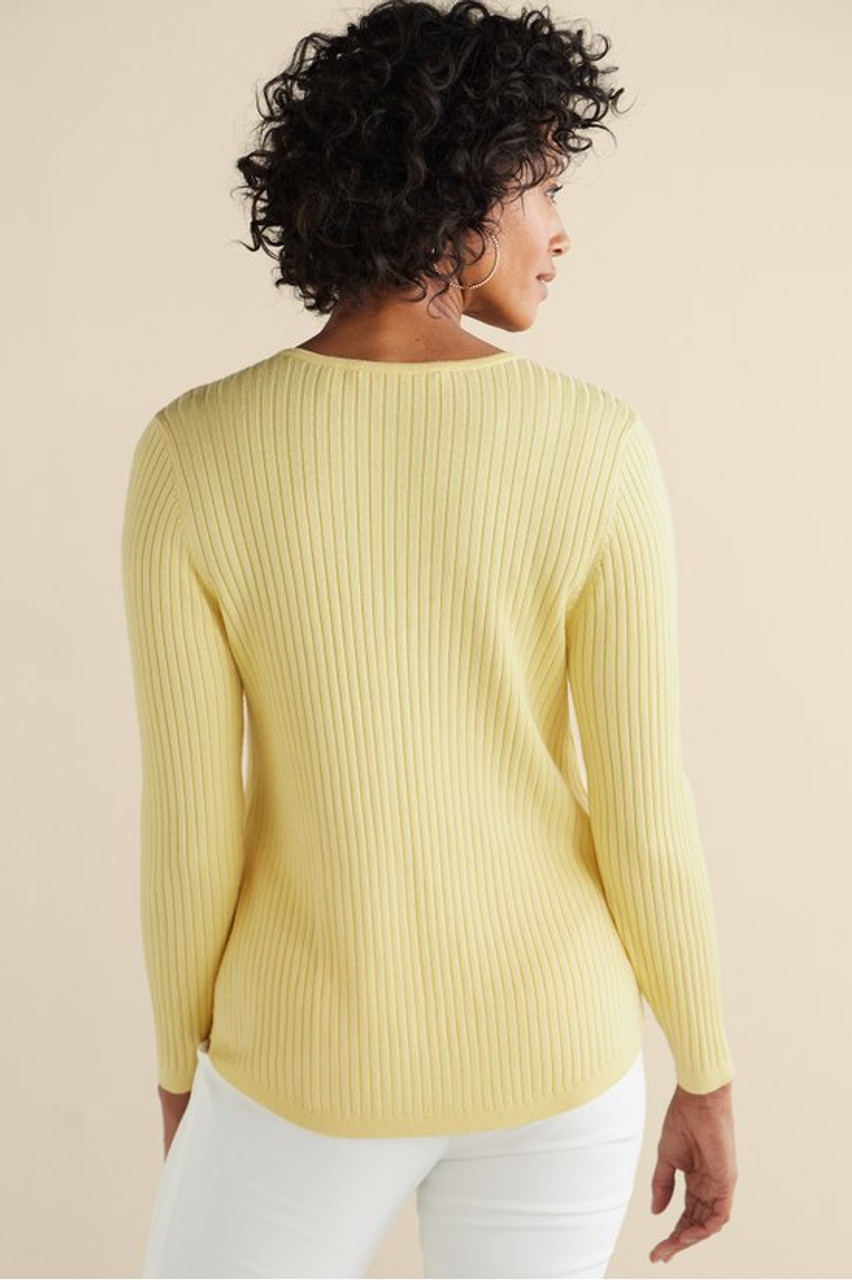 SoftEssential™ Ribbed Valentina Sweater