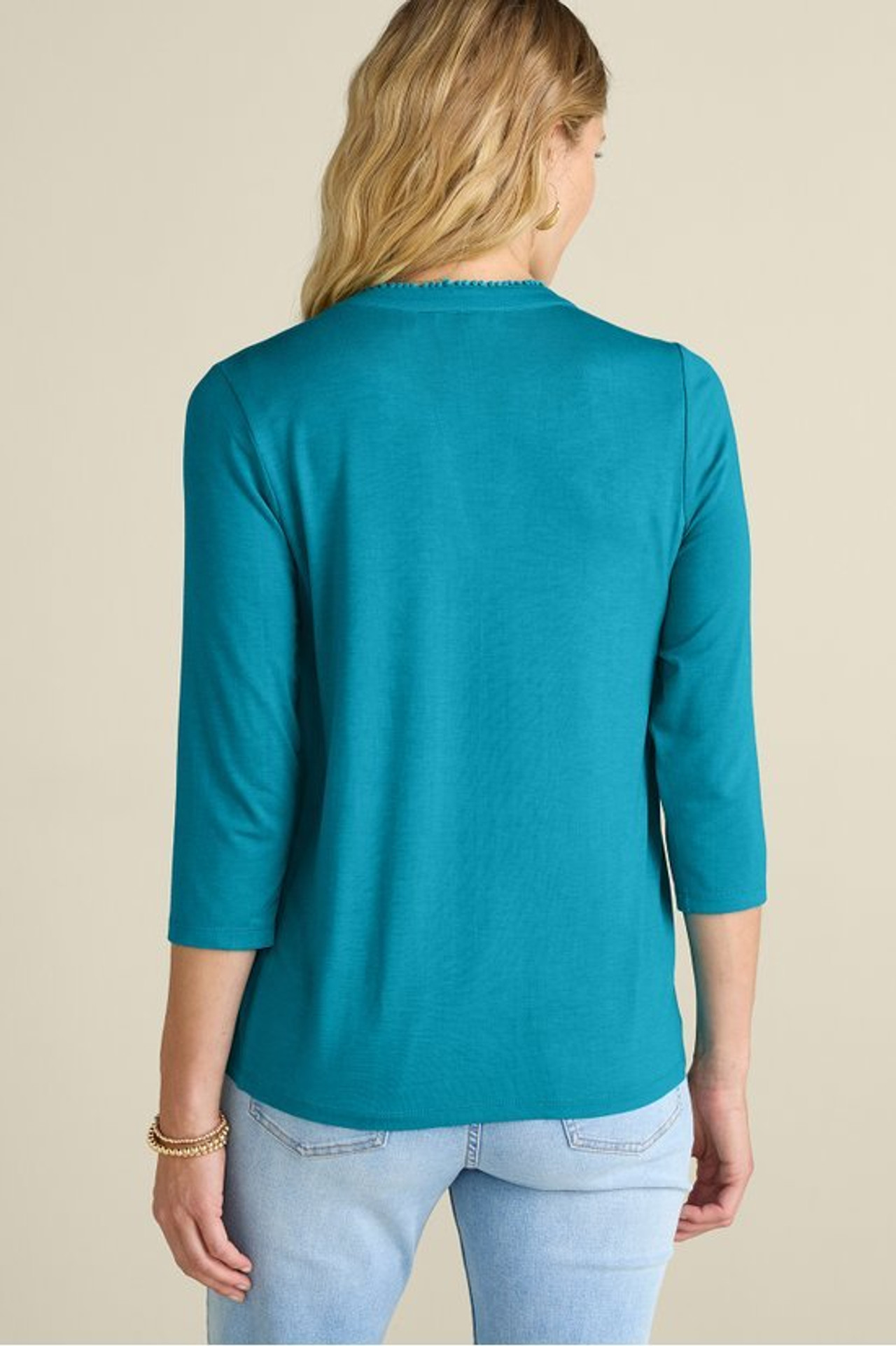 Delsie Embroidered Top   2244