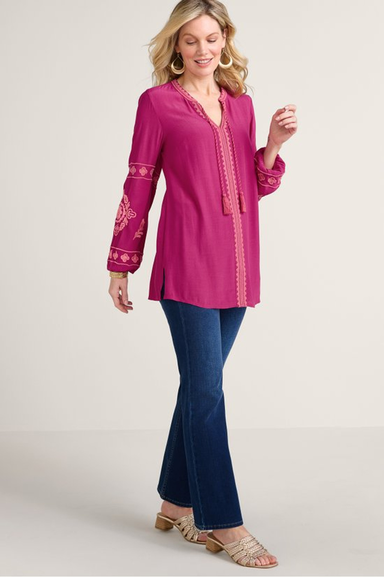 Annaka Embroidered Tunic