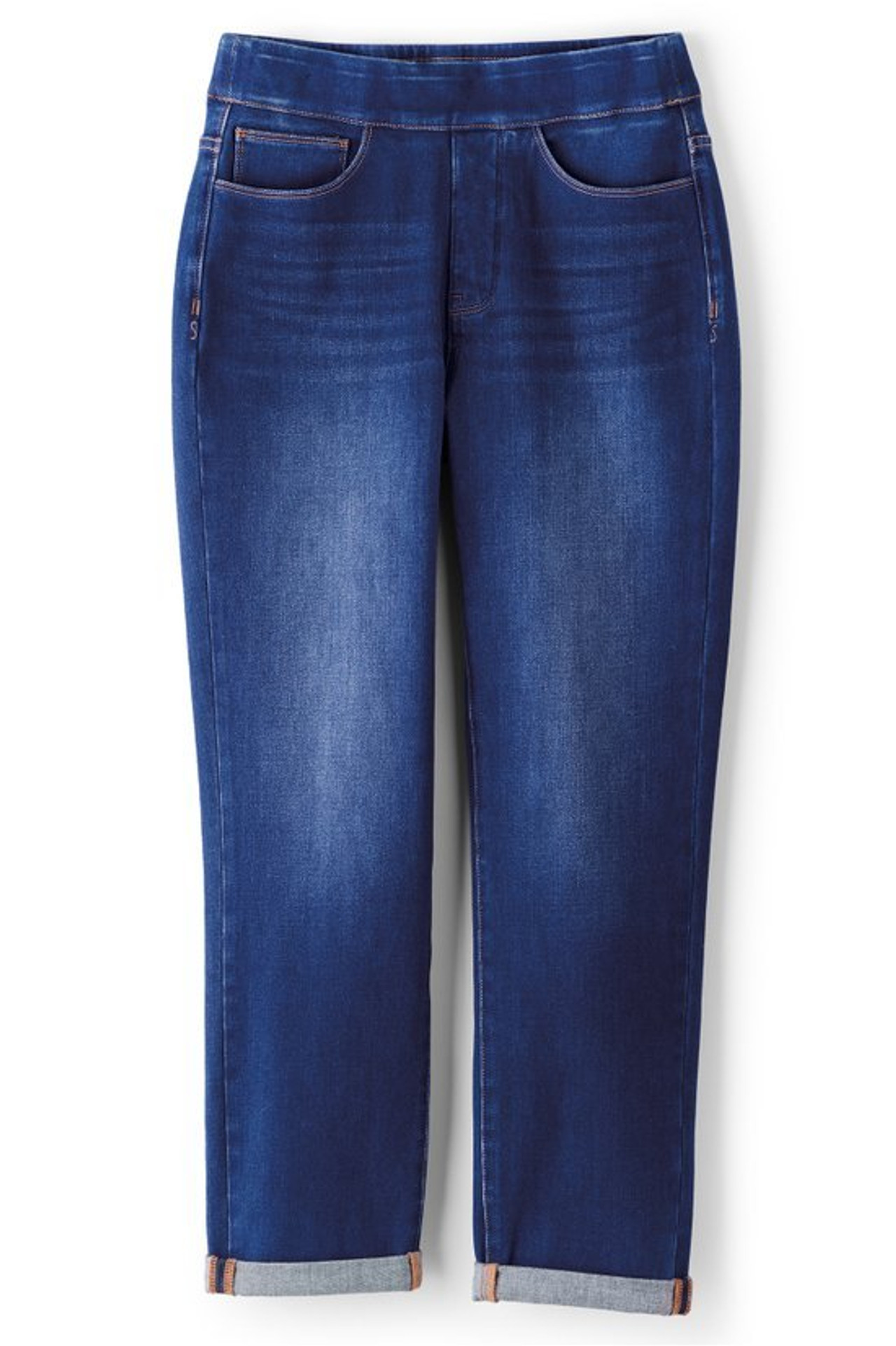 The Ultimate Denim Pull-On Crop