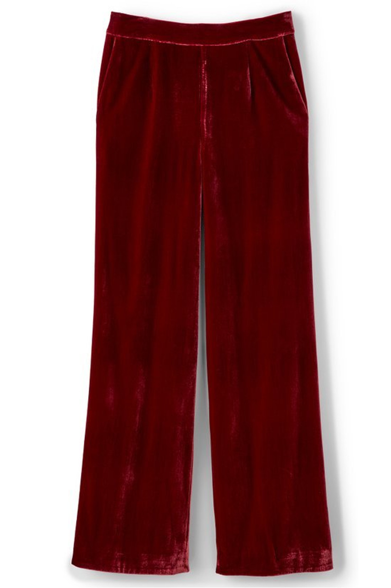 Aria Velvet Wide Leg Pants