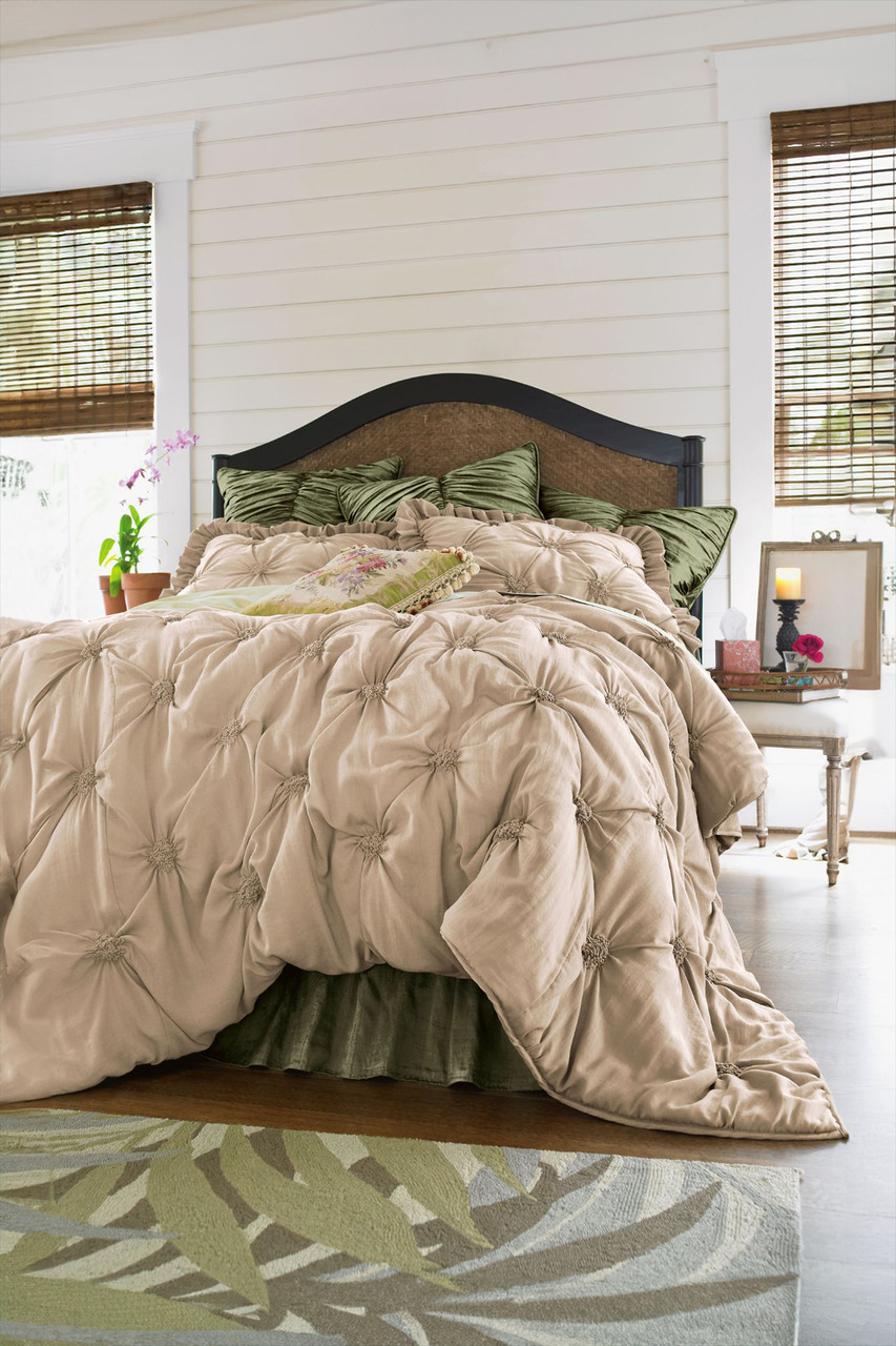 Lombardi Smocked Bed Sham