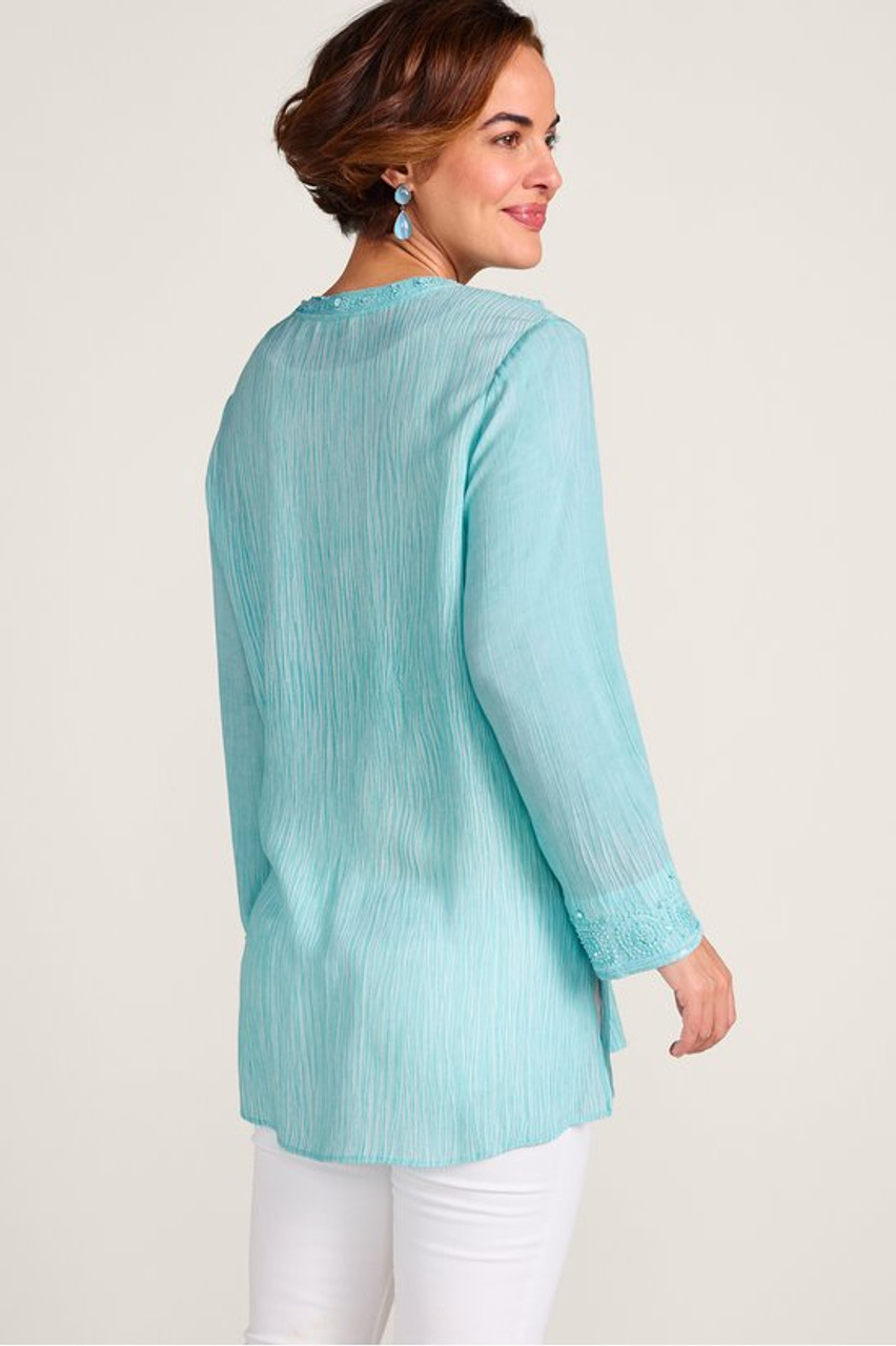 Benedetta Gauze Tunic