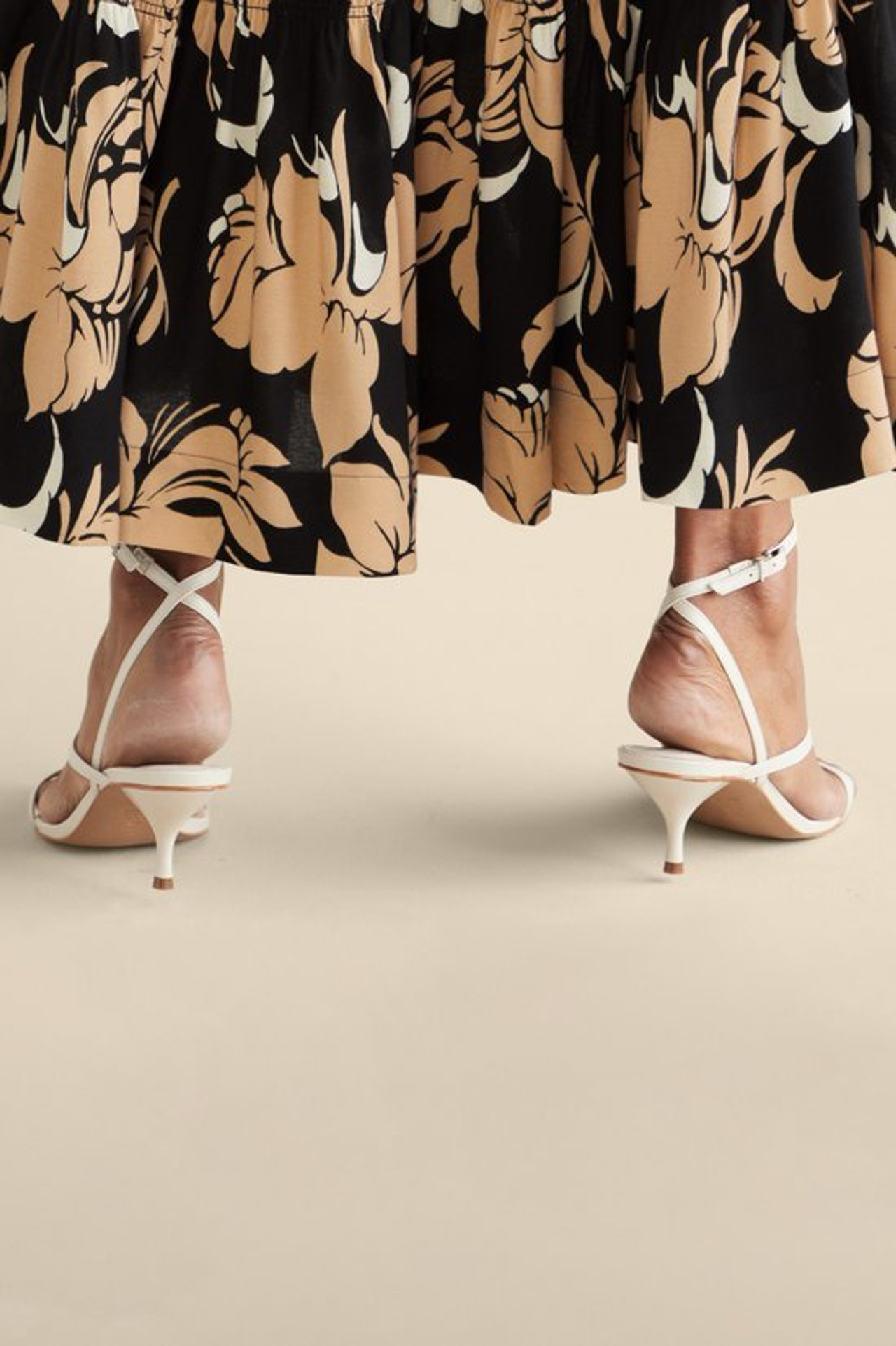 Schutz Helene Kitten Heel Sandal