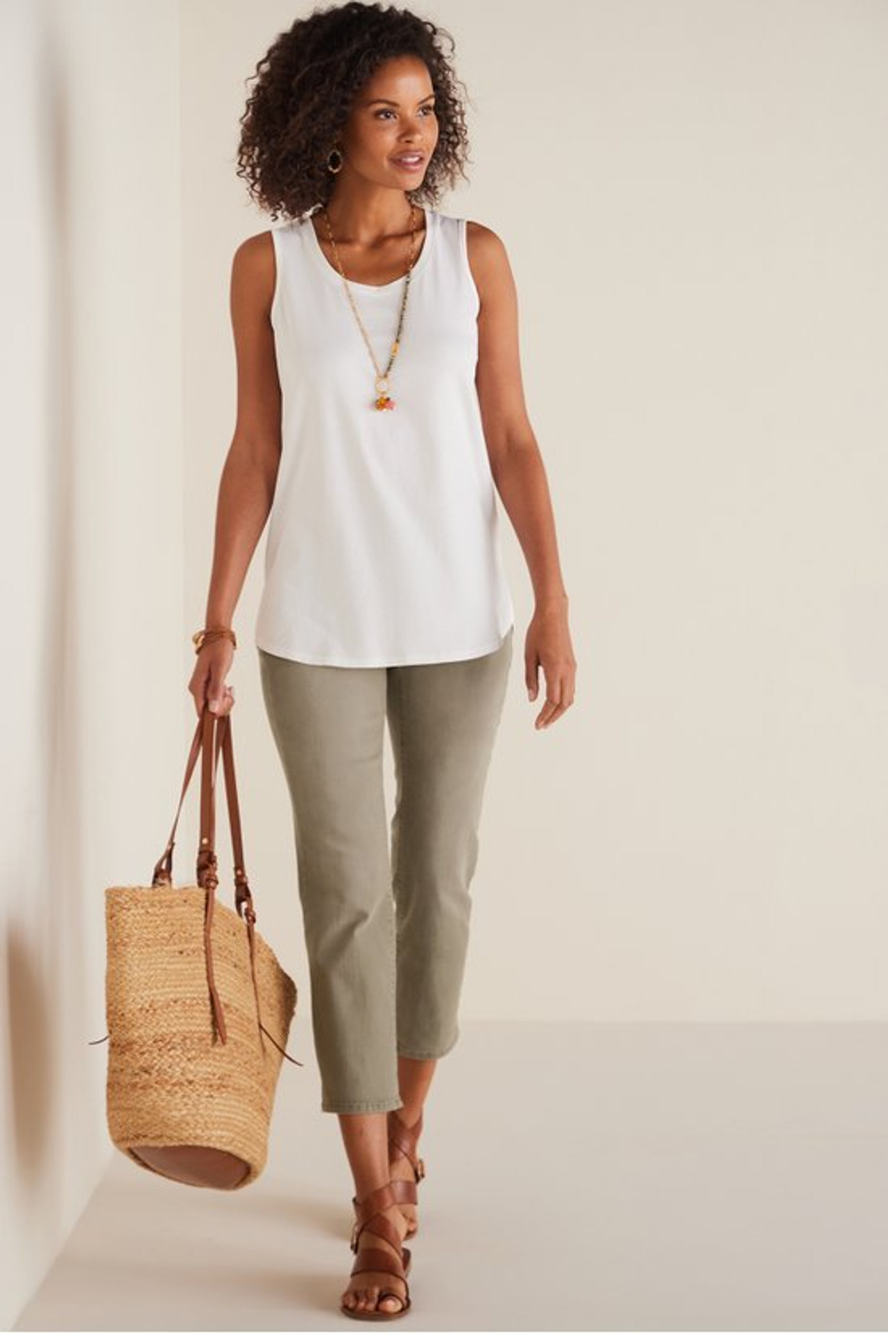 The Ultimate Denim Pull-On Crop